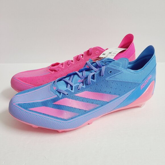 Adidas Adizero Electric Snack Attack Cotton Candy Football Cleats IE4406 Size 17 main image 8